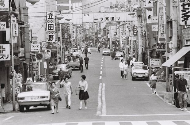 1970年頃の一ツ木通り