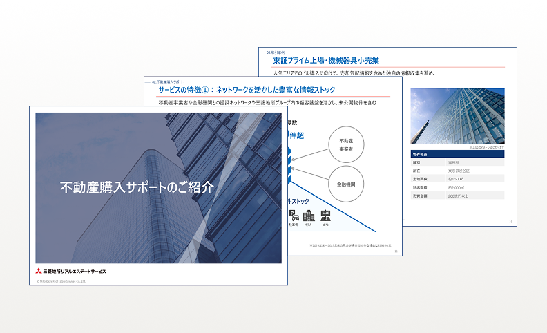 不動産売却サポートのご紹介
