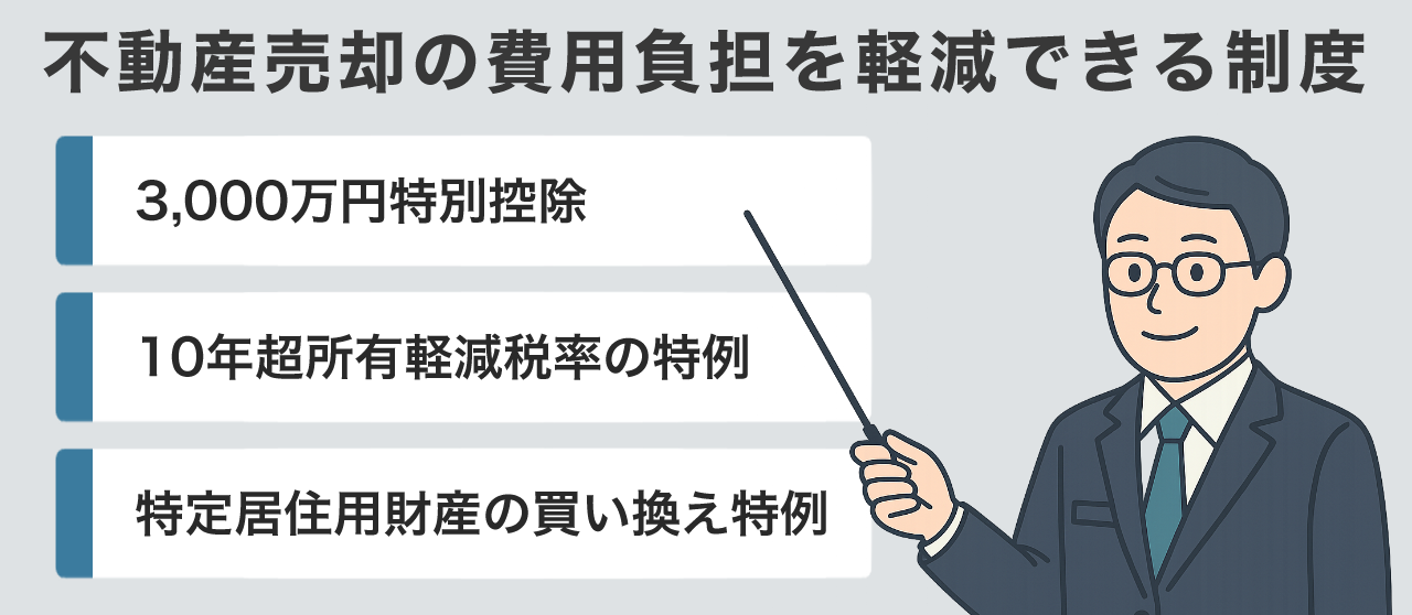 image1 | 不動産の売却・査定のお役立ちメディア不動産売却マスター 不動産売却の費用負担を軽減できる制度