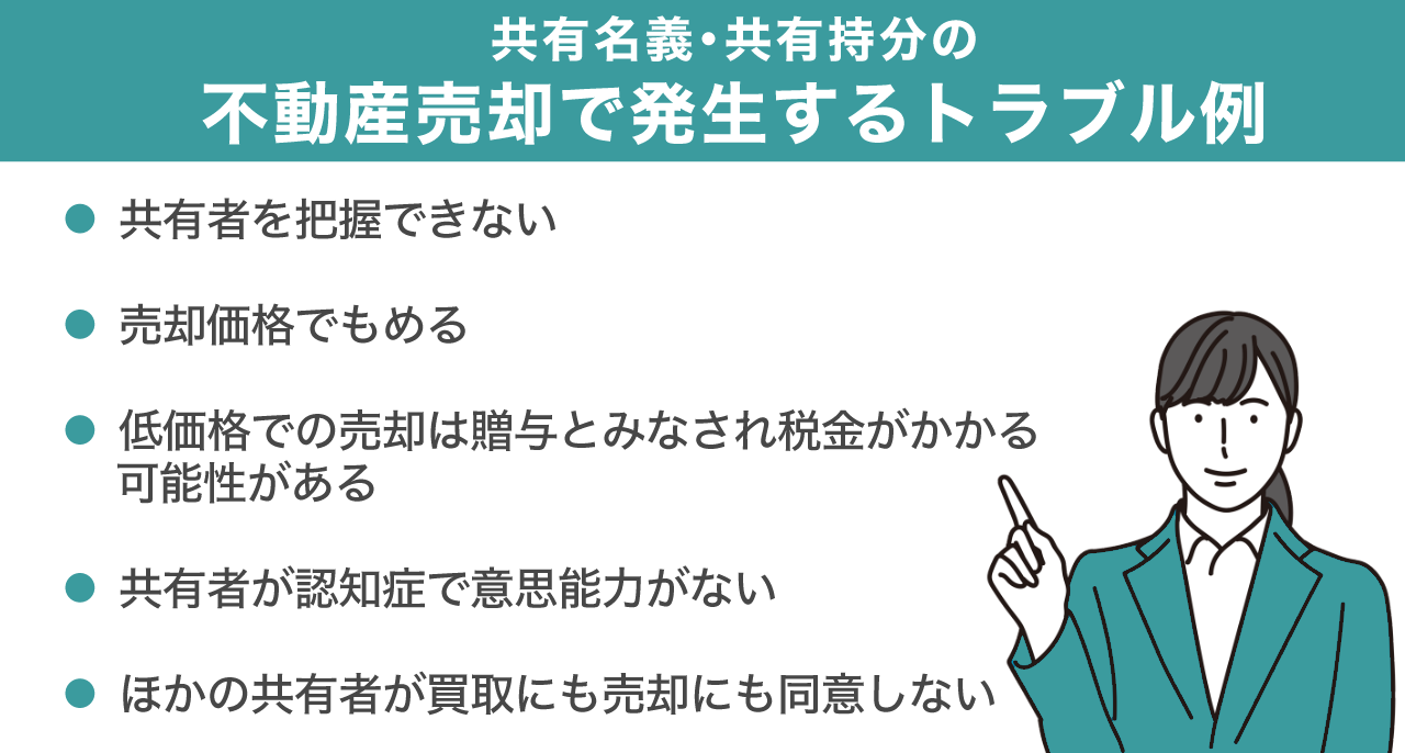 image9 | 不動産の売却・査定のお役立ちメディア不動産売却マスター 共有名義・共有持分の不動産売却で発生するトラブル例と対処法
